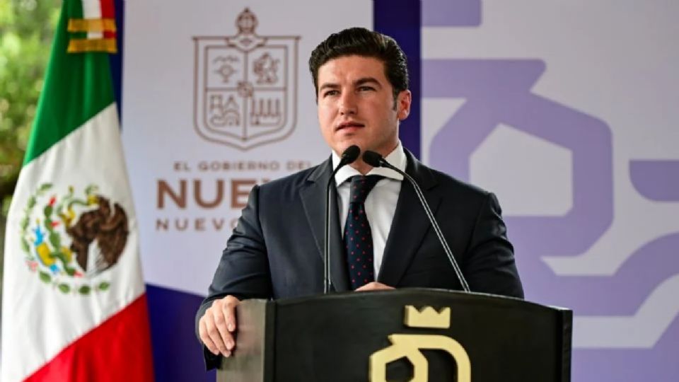 Samuel García, gobernador de Nuevo León.