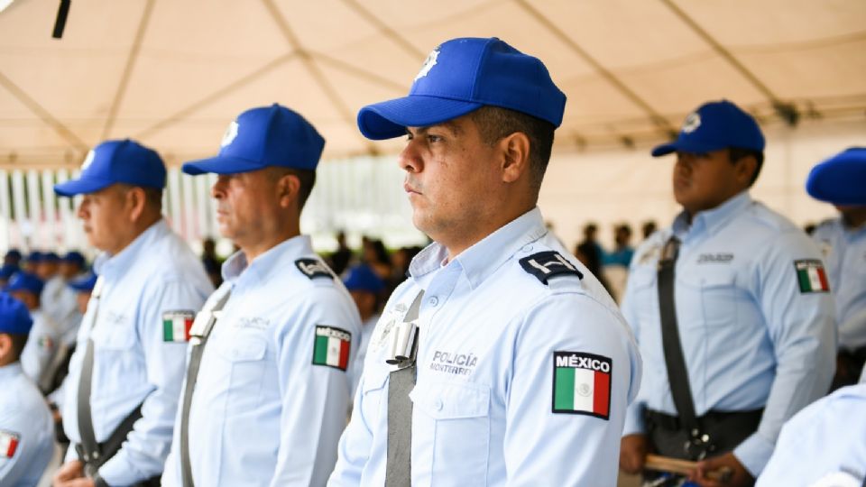 Policías del municipio de Monterrey | Facebook / Reclutamiento Policía Monterrey
