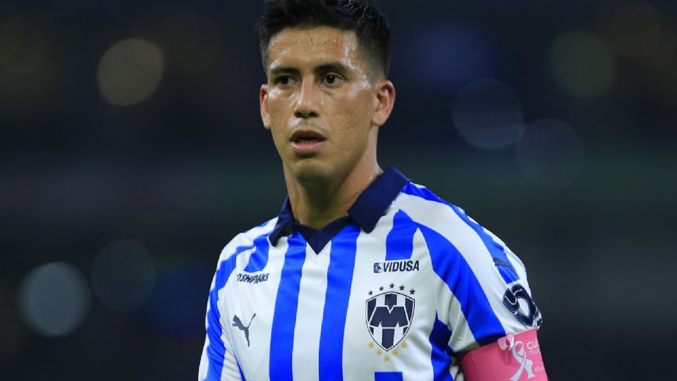 Maxi Meza, uno de los capitanes de Rayados.