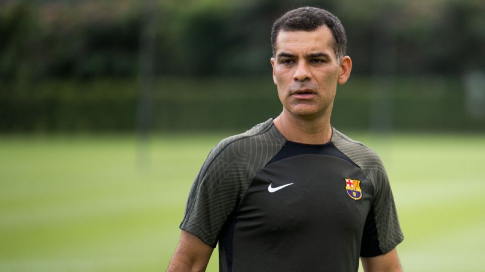 Rafael Márquez, entrenador del FC Barcelona B