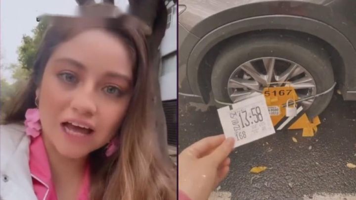 Video: Karol Sevilla se niega a pagar multa de parquímetro