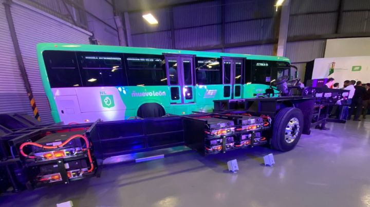 Tendrá Nuevo León 21 camiones eléctricos de transmetro