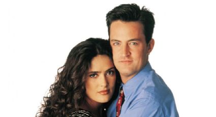 Matthew Perry y la vez que actuó junto a Salma Hayek