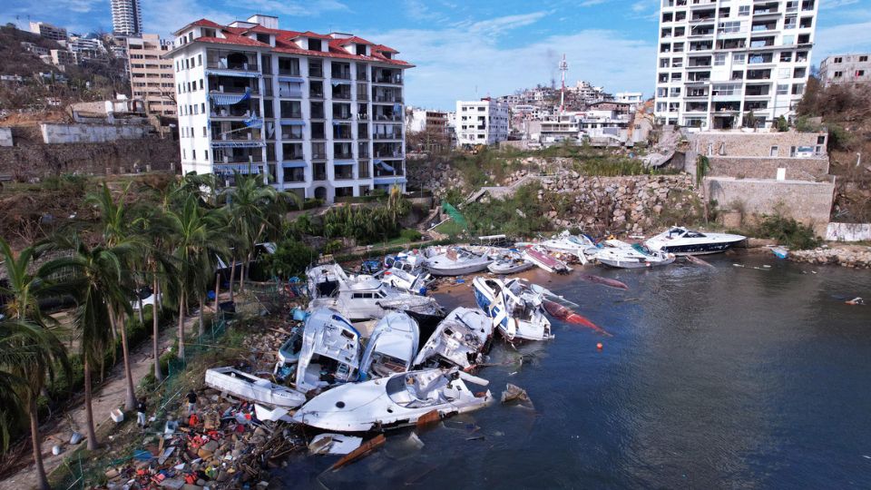 Huracán Otis en Acapulco