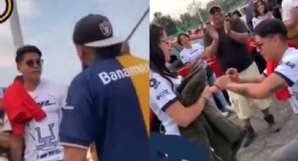 Joven finge pelea en el Estadio Azteca para pedirle matrimonio a su novia 