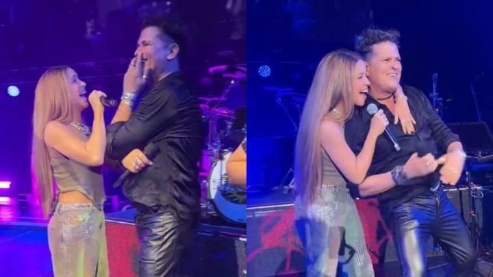 Video: Shakira sorprende y deja en shock a Carlos Vives en concierto