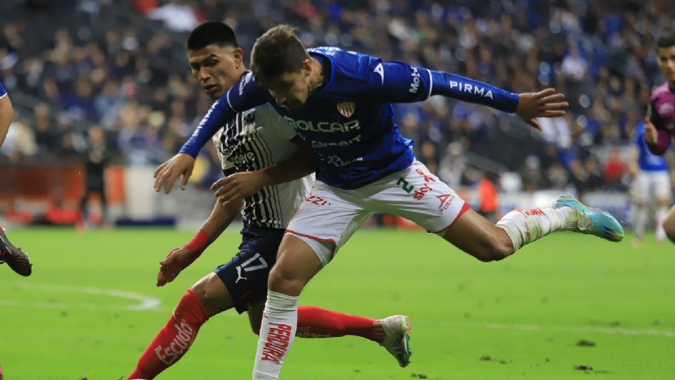 Rayados enfrentó al Necaxa el torneo pasado, Clausura 2023, donde ganaron 2-1 con goles de Rogelio Funes Mori y German Berterame.