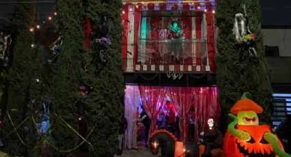 Convierte su casa en ‘circo del terror’ en Escobedo, NL