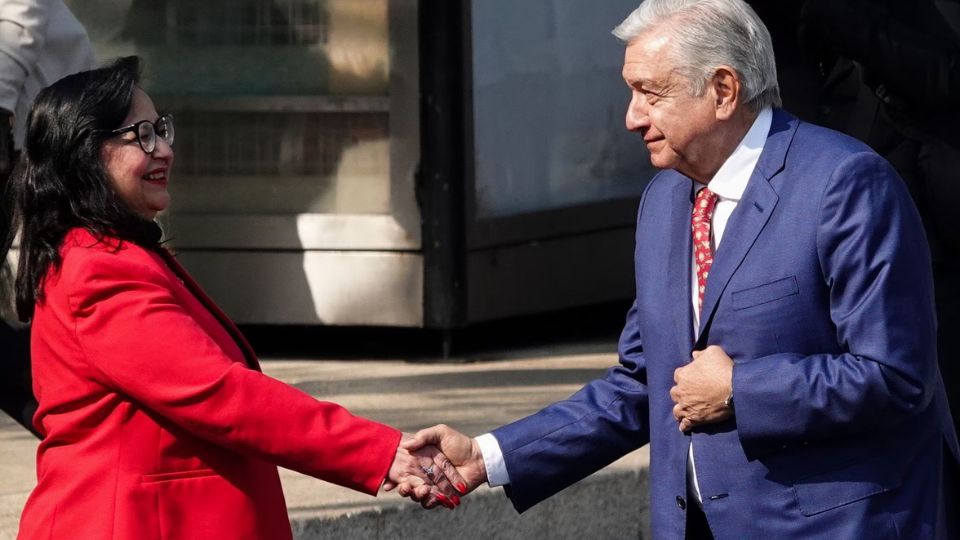 Norma Piña y Andrés Manuel López Obrador