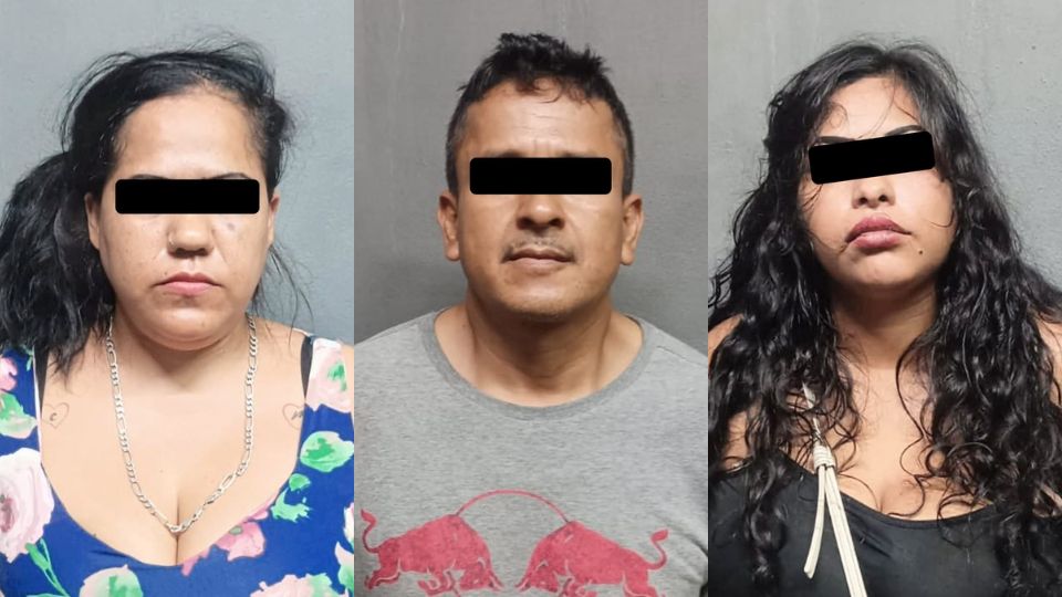 Personas detenidas en Apodaca