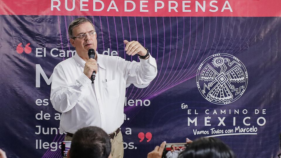 Marcelo Ebrard, excansiller de México.