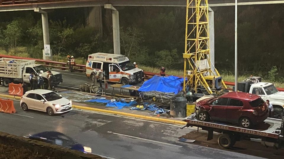 Lugar donde ocurrió el accidente.