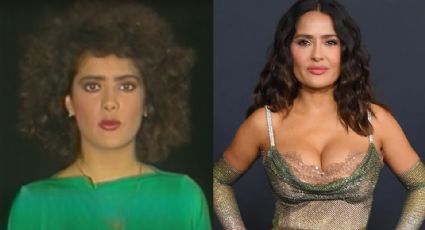 Revelan primer casting de Salma Hayek a los 20 años