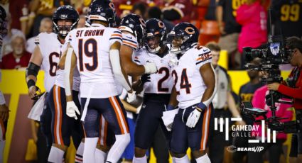 NFL: Bears rompe racha perdedora de casi un año con triunfo sobre Commanders