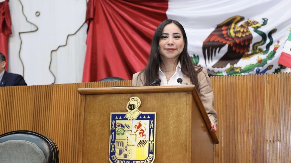 legisladora local del PAN, Lilia Olivares