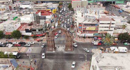 Anuncian cierres viales por obras en Arco de la Independencia