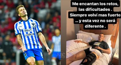 Sergio Canales fue operado con éxito; Rayados no detalla su tiempo de baja