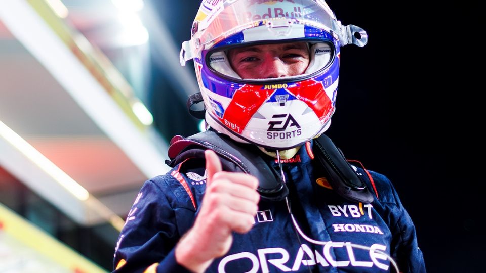 Max Verstappen, campeón en Qatar.