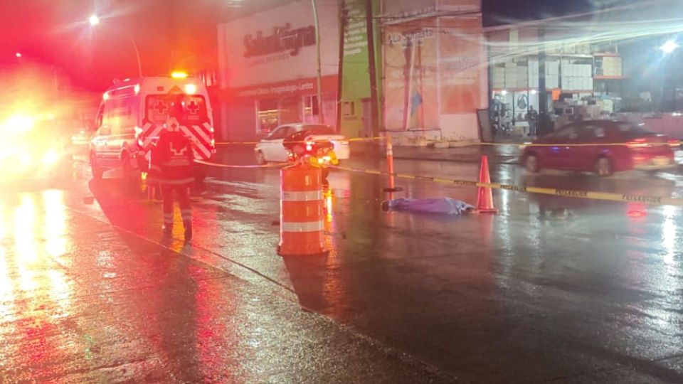 El atropello se registró en la avenida Lincoln en su cruce con la calle Jaumave, en Monterrey.