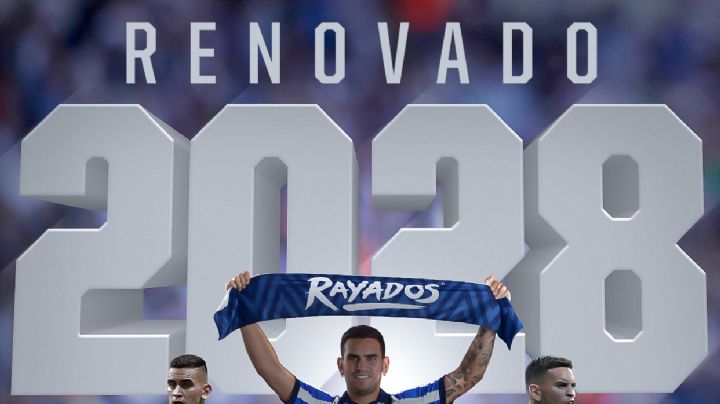 Sebastián Vegas renueva con Rayados hasta 2028