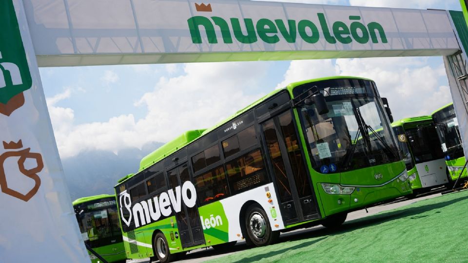 Nuevas unidades de transporte de Nuevo León | Facebook / Secretaría de Movilidad y Planeación Urbana Nuevo León