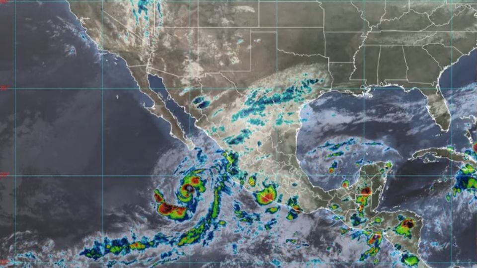 Lidia se intensificó a #Huracán de categoría 1 en la escala Saffir Simpson.