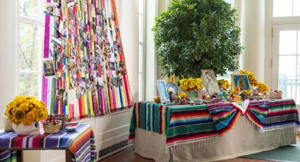 La Casa Blanca abre sus puertas para compartir ofrenda del Día de los Muertos