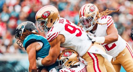 NFL: Derrota 49ers a Jacksonville 34-3 y rompen racha negativa