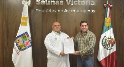 Salinas Victoria dona predio al IMSS para construir una unidad de medicina familiar