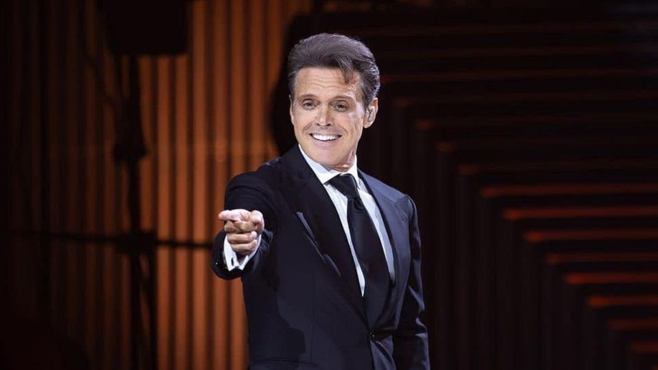 Luis Miguel en uno de sus últimos conciertos.