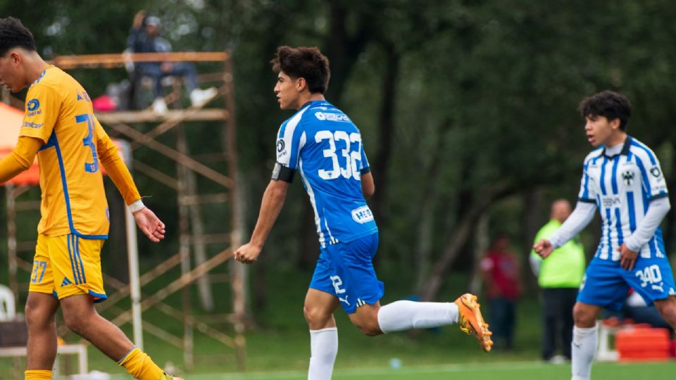 El equipo de Rayados Sub 14 derrotó 3-1 a Tigres en las Instalaciones de El Barrial