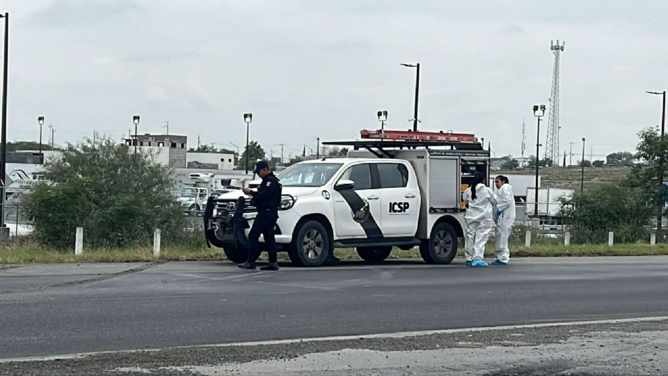 Fiscalía del Estado arriba a la zona donde fueron hallados los cuerpos