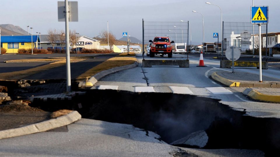 Grieta emergida en Islandia | Twitter / Eggert Jóhannesson