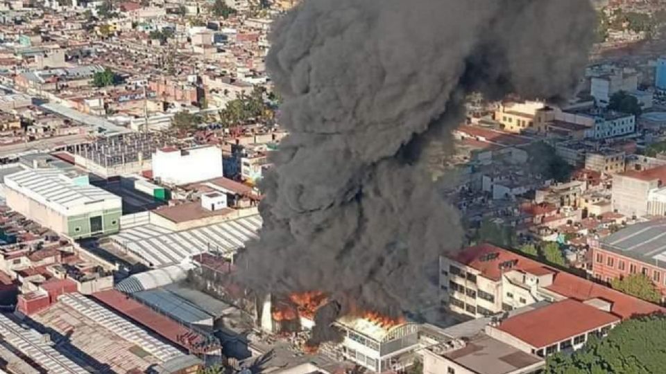 Incendio en Ciudad de México.