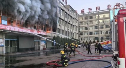 Video: Incendio en edificio deja 26 muertos y 38 heridos en China