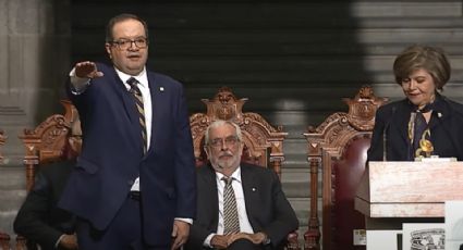 Leonardo Lomelí Vanegas toma protesta como rector de la UNAM