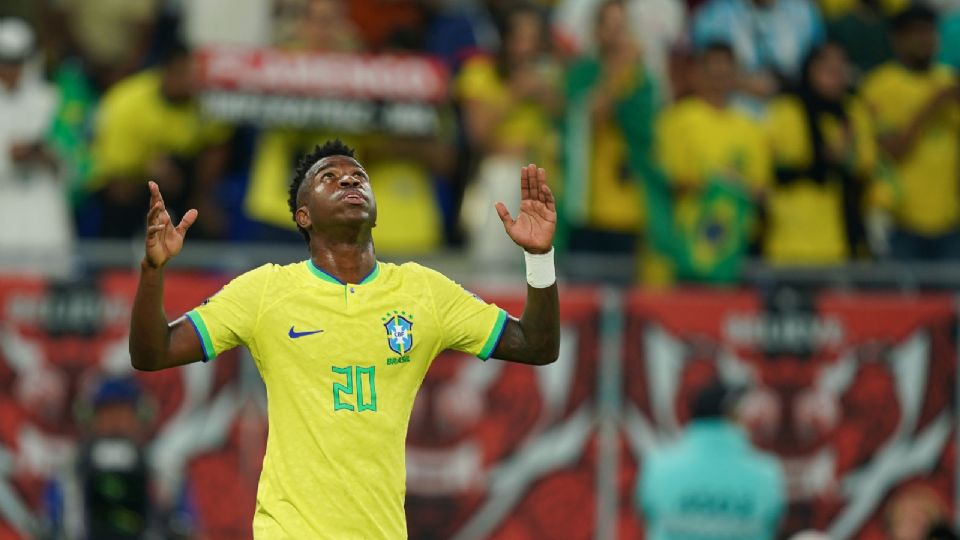 Vinicius Junior será baja de la selección Brasileña por una lesión.