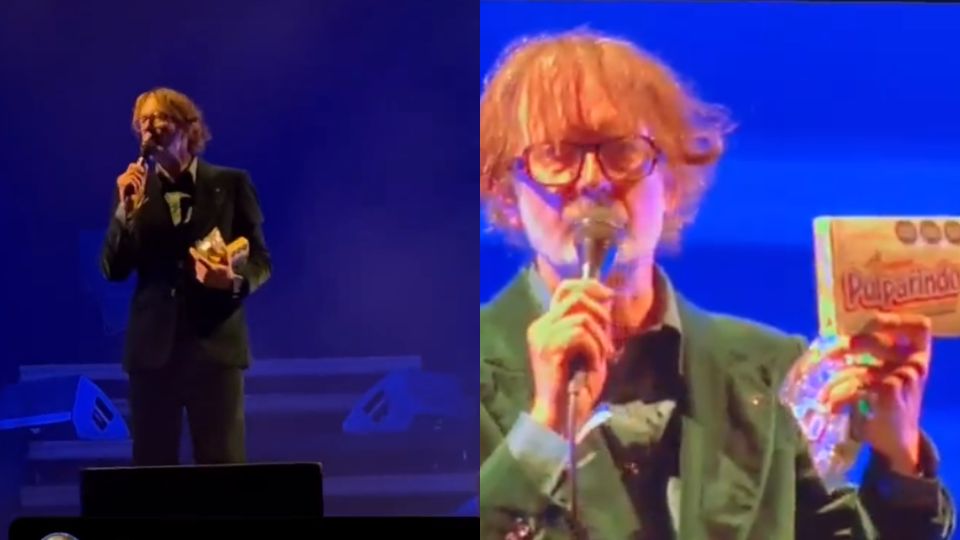 Jarvis Cocker, líder de Pulp, regala pulparindos.