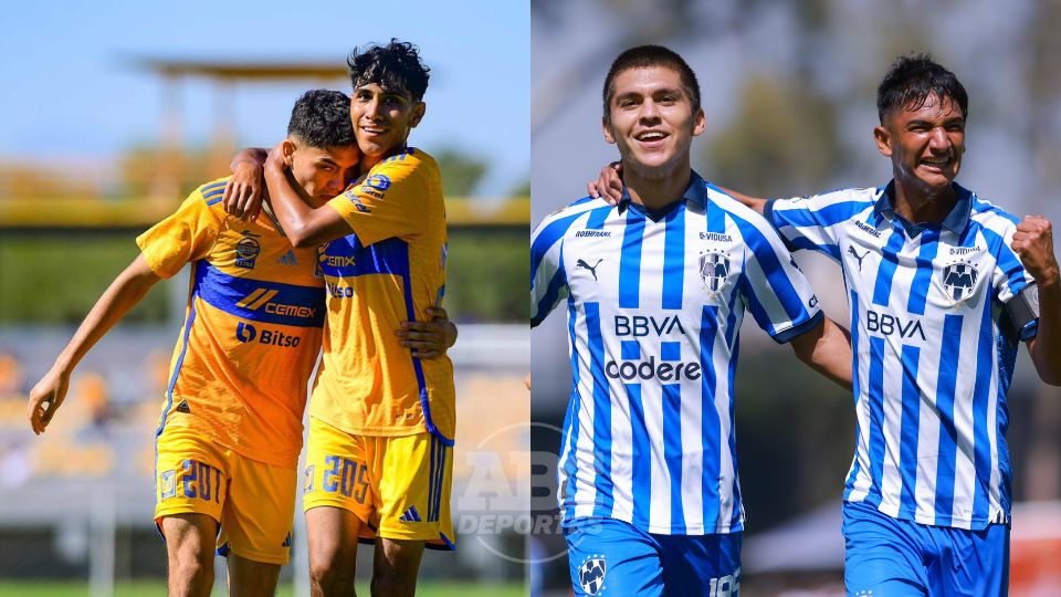 Tigres y Rayados se enfrentarán en la Liga MX Sub 18.