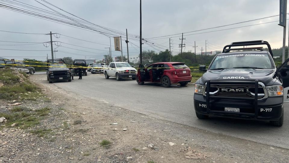 Elementos de seguridad llegaron al lugar de los hechos.