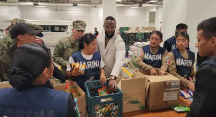 Entrega Randy Arozarena apoyo a los afectados en Acapulco