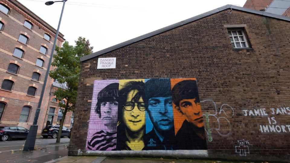 Mural de los Beatles en Liverpool, Gran Bretaña | EFE/EPA/ADAM VAUGHAN