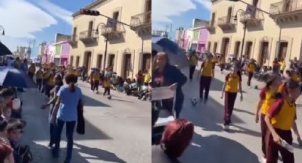 Reporte de disparos en desfile de Linares causa pánico