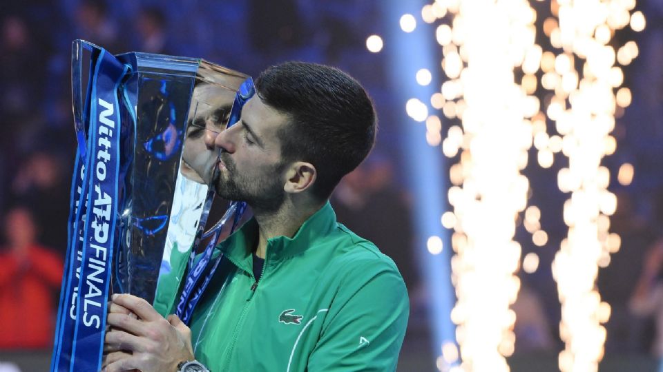 Novak Djokovic ganó en Turín su séptimo título en las ATP Finals