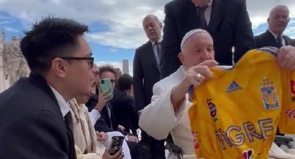 Papa Francisco recibe playera de Tigres: “Está linda”