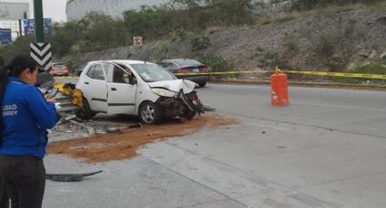 Accidente deja un hombre muerto en Monterrey