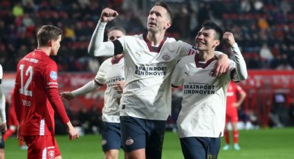 El PSV del ‘Chucky’ Lozano extiende su pleno de victorias por 3-0 al Twente