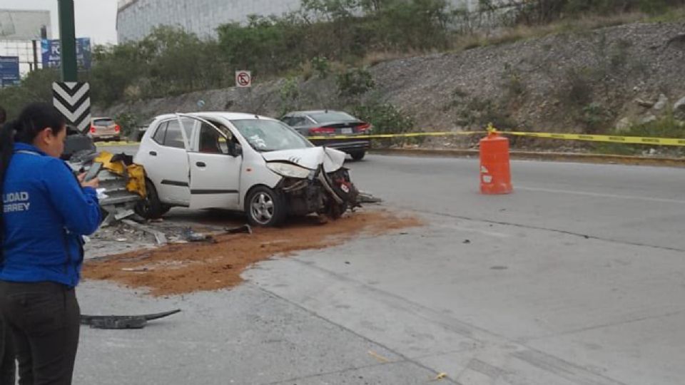 Accidente en Monterrey.