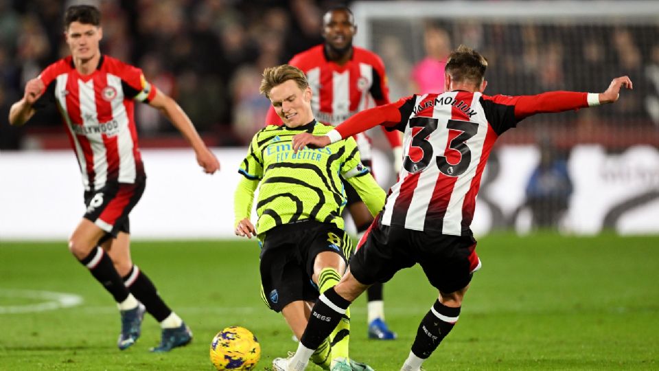 Martin Odegaard, capitán del Arsenal.