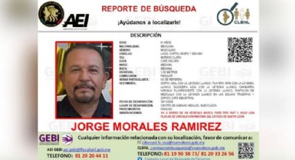 Amplían búsqueda en Tamaulipas de Jorge Morales, desaparecido en Carretera a Laredo